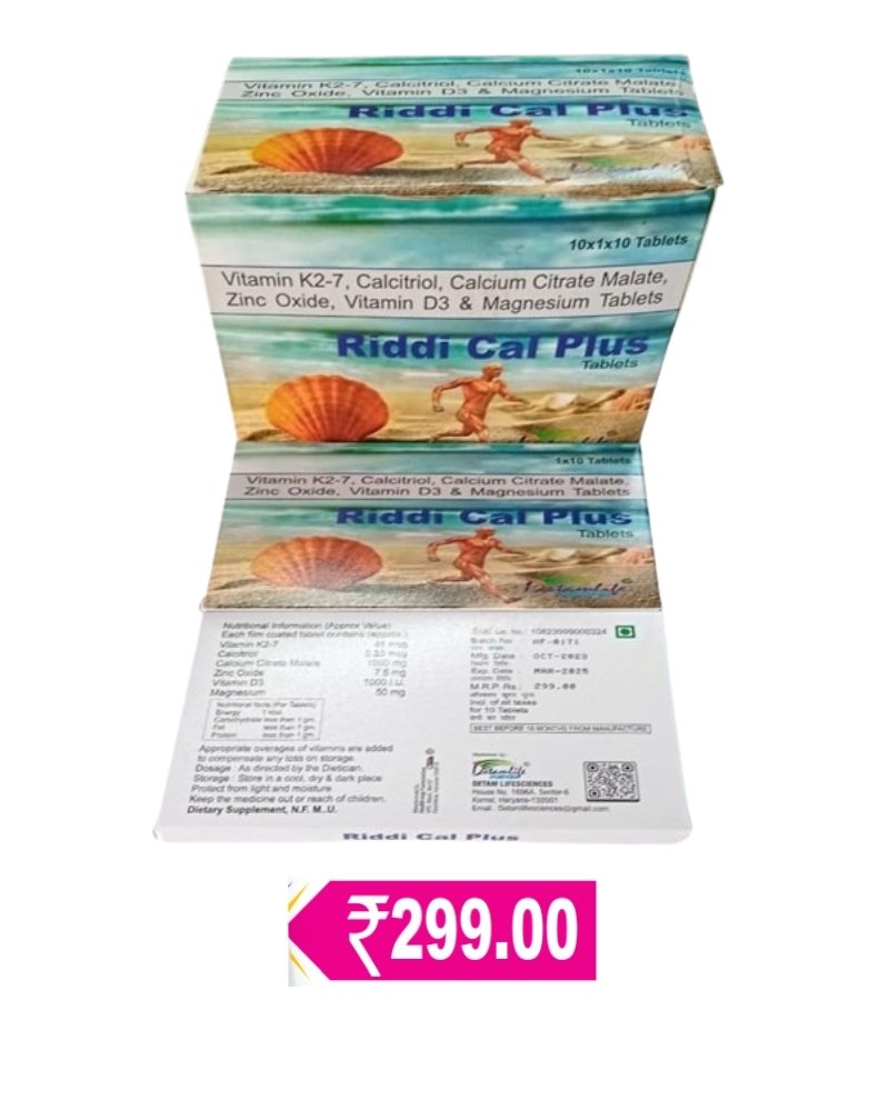 Riddi Cal Plus Tablets